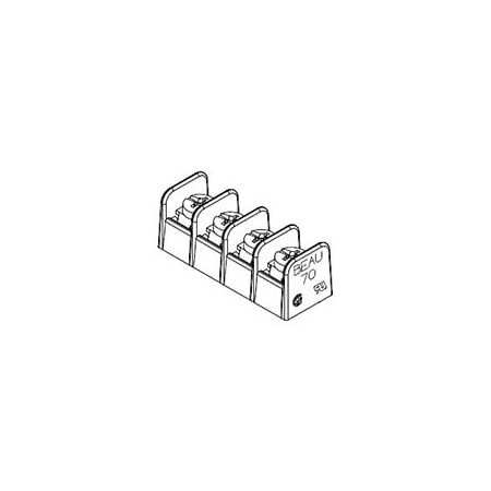 Molex S/R barr.325 10ckt PC term SEM no ends 38700-7510